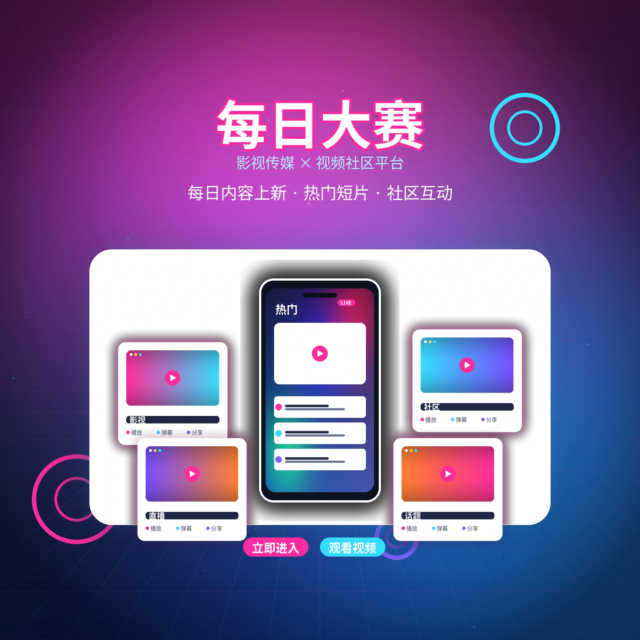 每日大赛品牌与平台介绍